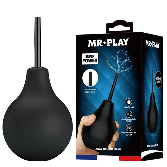 Mr.Play Anal Douche Blkc, чорний — фото 5