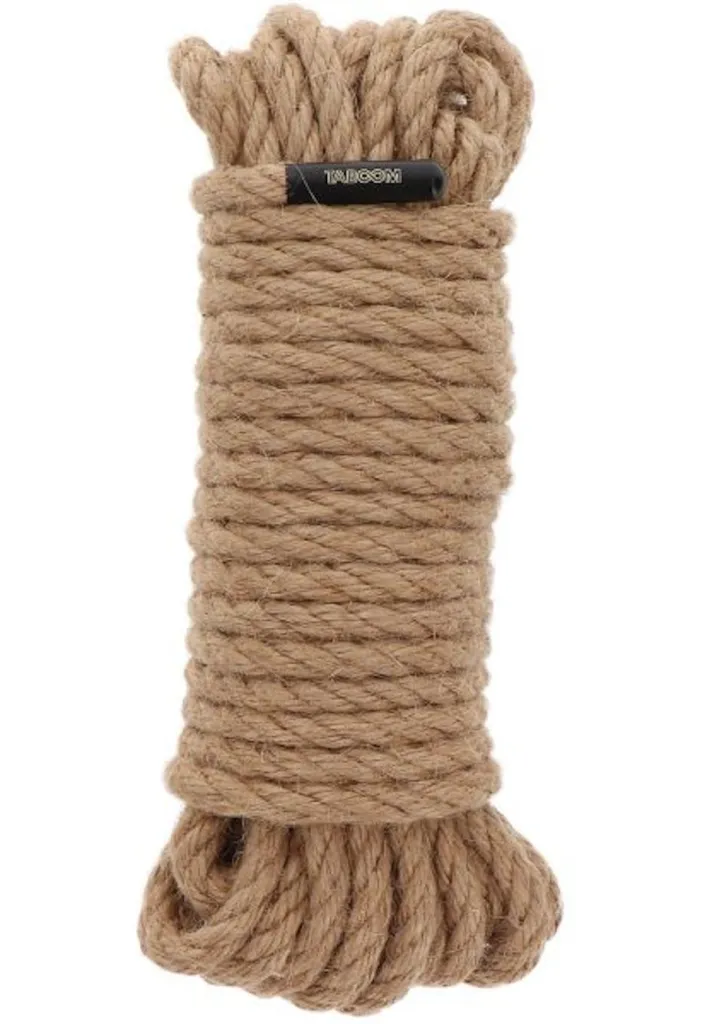 Бежева мотузка для бондажу Taboom Bondage Rope