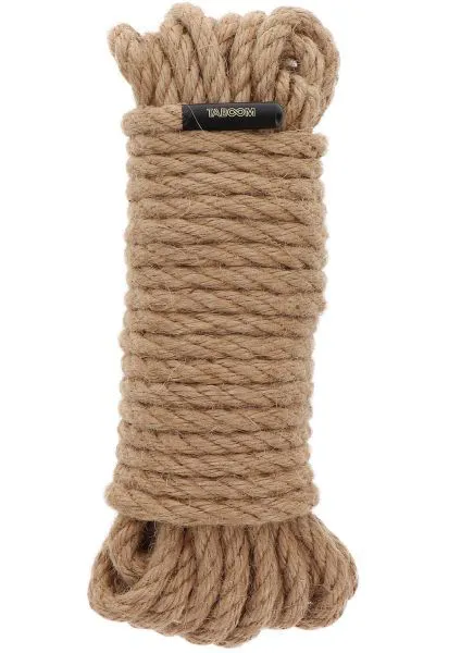 Taboom Bondage Rope — мотузка для шибарі, 10 м, бежевий — фото 7