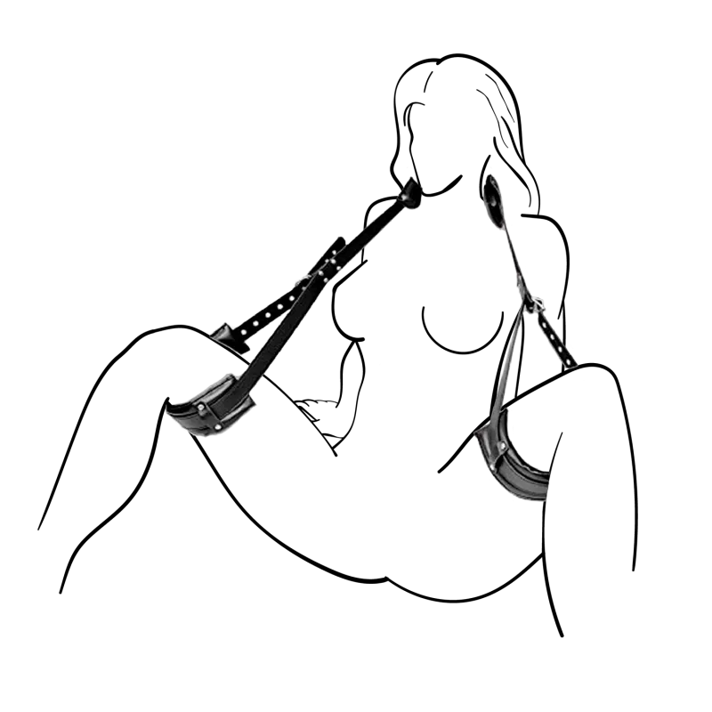Alive Supremacy Leg Sling, чорний — фото 2