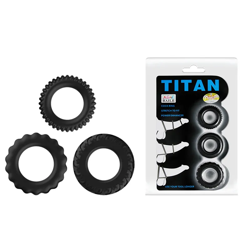 Baile Titan Cock Ring Set