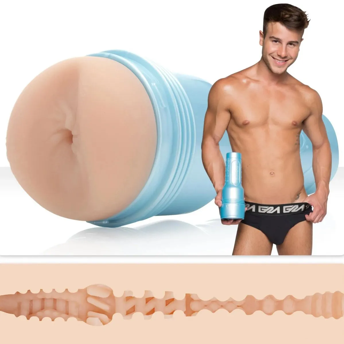Мастурбатор Fleshjack Boys Allen King Majestic у пластиковому корпусі