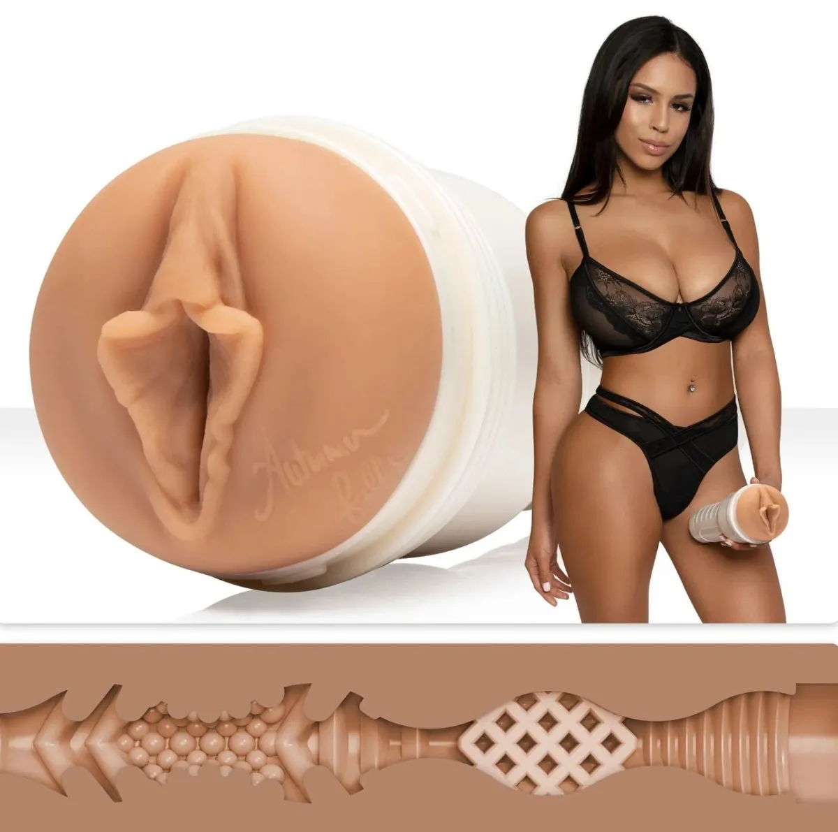 Мастурбатор-вагіна Fleshlight Girls Autumn Falls Cream у жорсткому корпусі