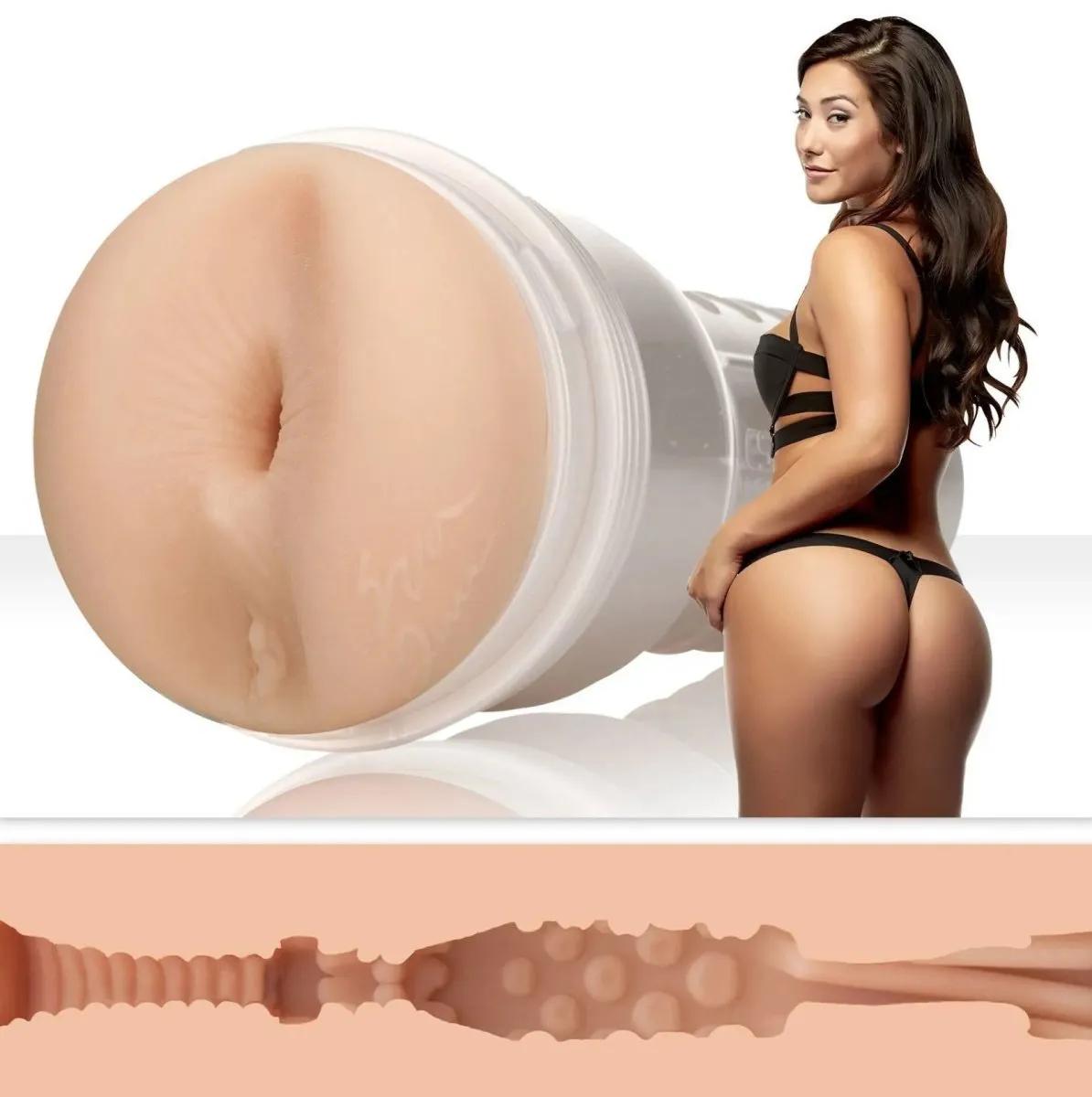 Мастурбатор Fleshlight Girls Eva Lovia Spice у корпусі з входом у формі ануса
