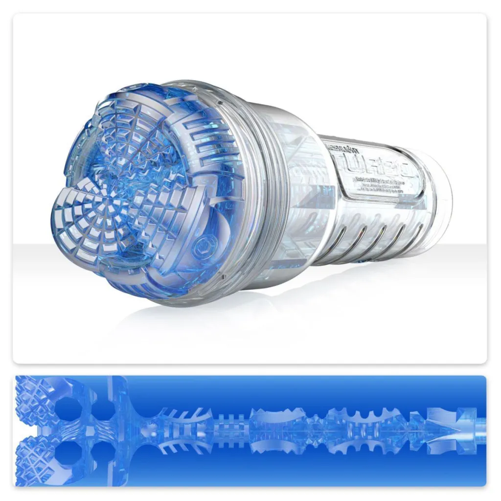 Fleshlight Turbo Core Blue Ice, блакитний — фото 2
