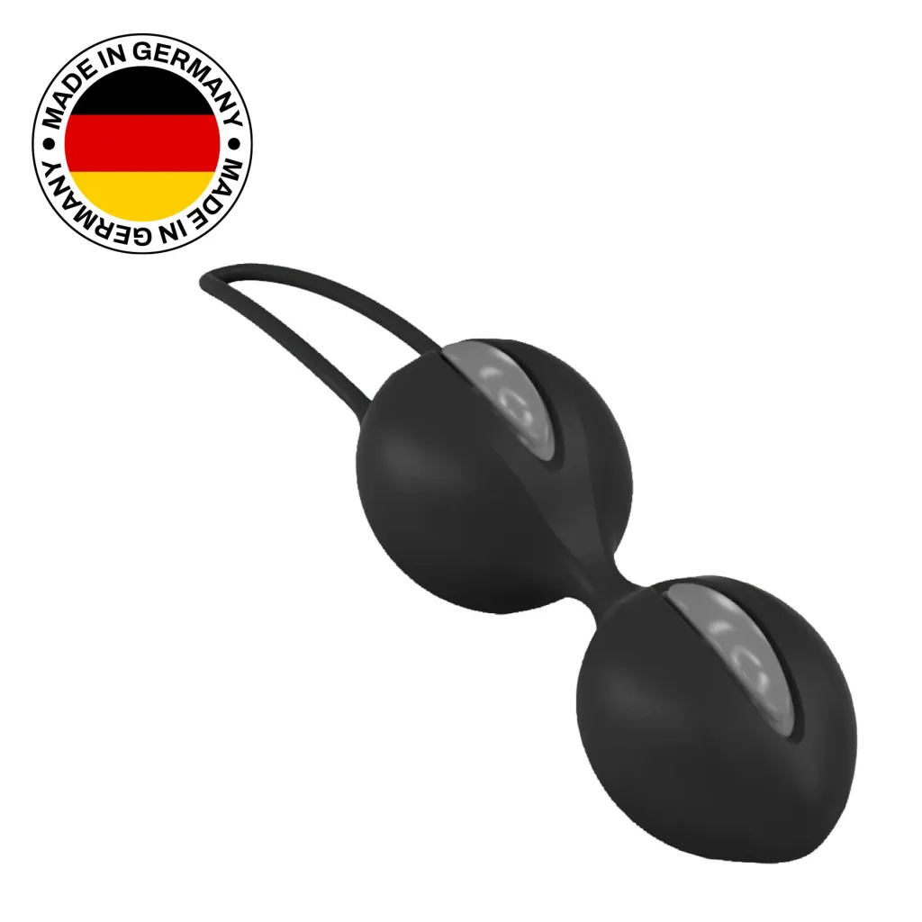 Fun Factory Smartballs Duo, чорно-сірий