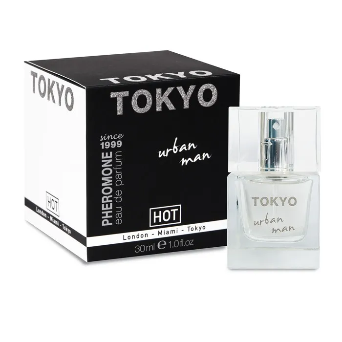 Флакон чоловічих парфумів з феромонами Hot Tokyo