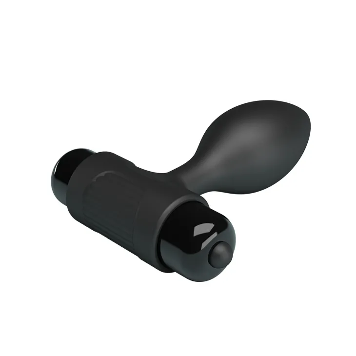 Pretty Love Vibro Butt Plug, чорний — фото 7