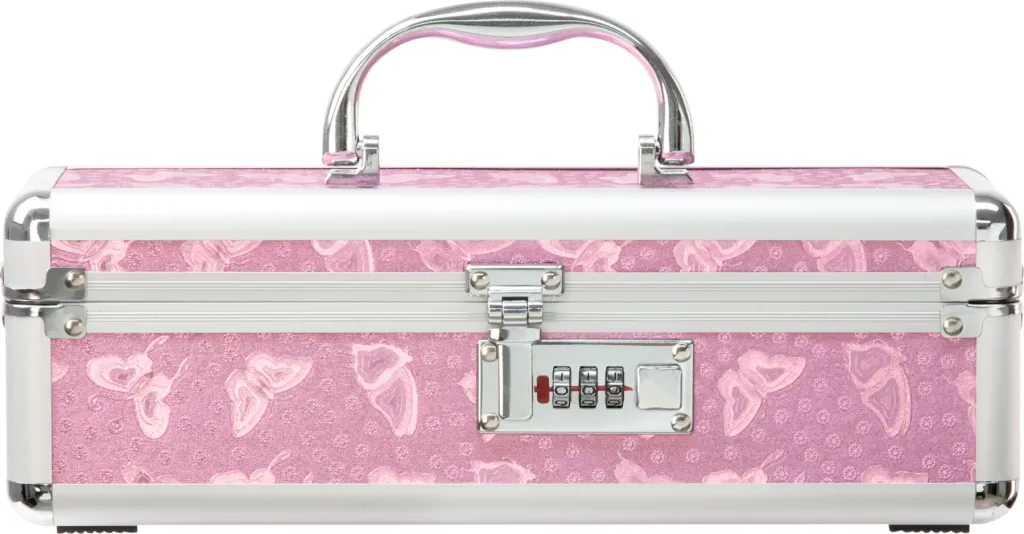 BMS Factory The Toy Chest Lockable Vibrator Case, рожевий