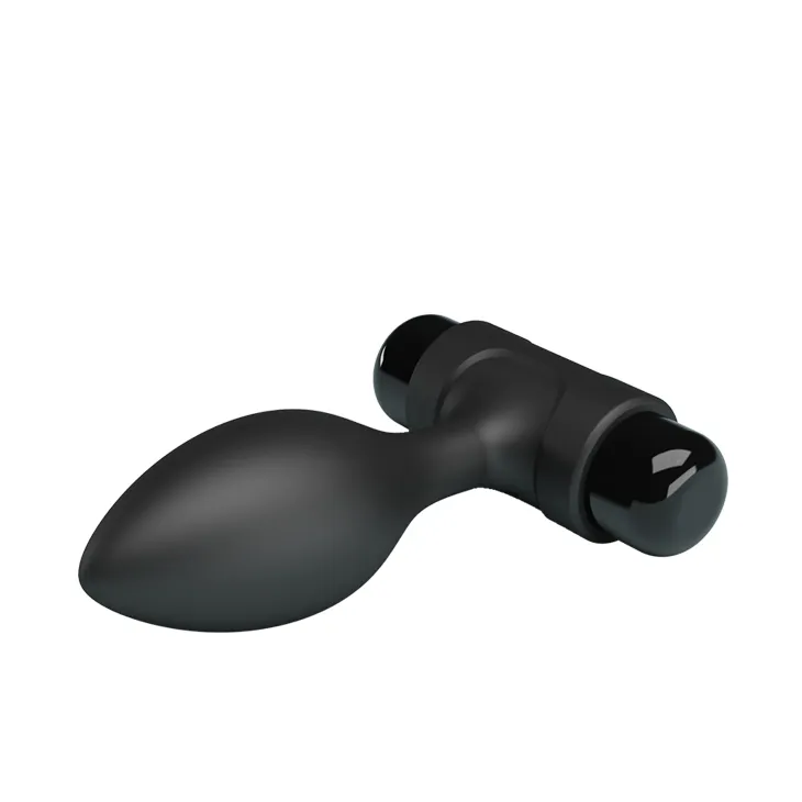 Pretty Love Vibro Butt Plug, чорний — фото 8