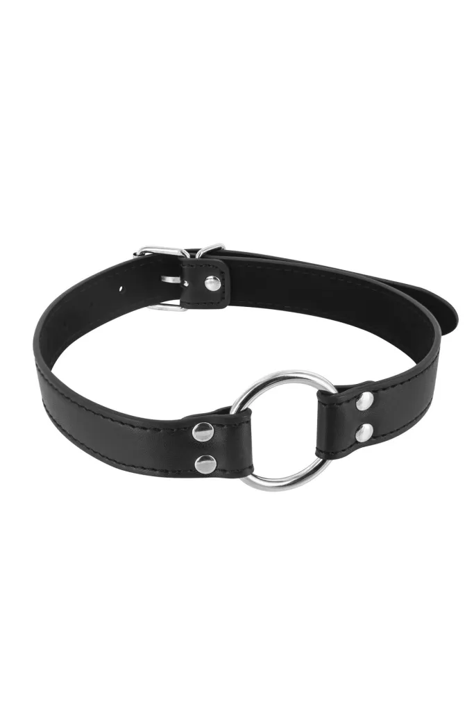 Кляп з металевим кільцем на ремінці Fetish Tentation Ring Gag