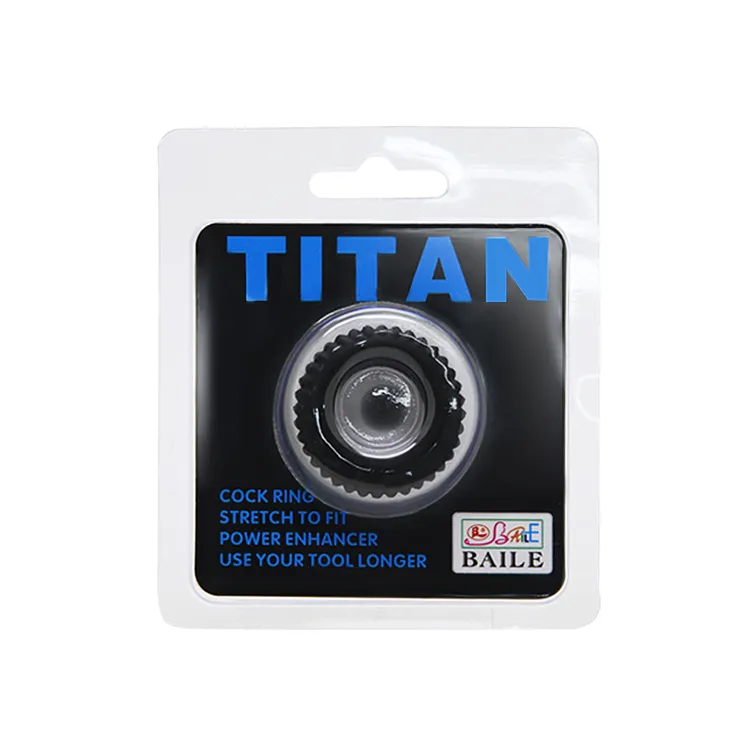 LyBaile TITAN Cock Ring, чорний — фото 2