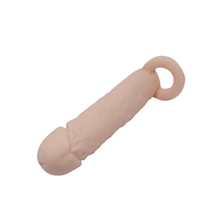 Pretty Love Penis Sleeve Medium, тілесний — фото 4