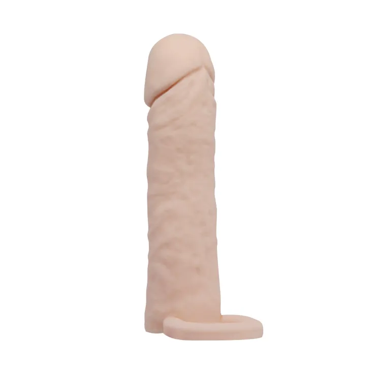 Pretty Love Penis Sleeve Medium, тілесний — фото 5