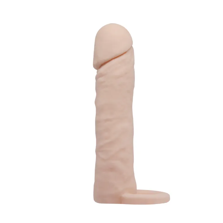 Pretty Love Penis Sleeve Medium, тілесний — фото 6