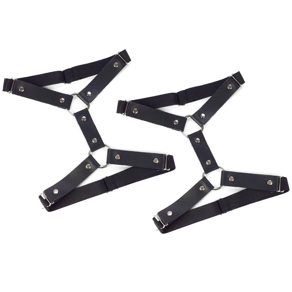 Art of Sex Kristina Leg Garters, чорний — фото 4