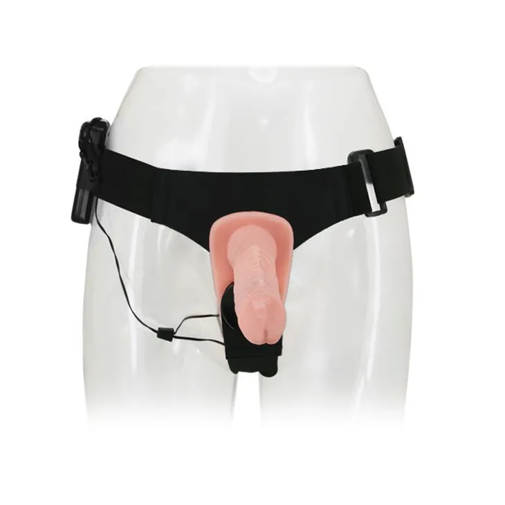 Baile Ultra Passionate Harness Double Heads, тілесний — фото 3