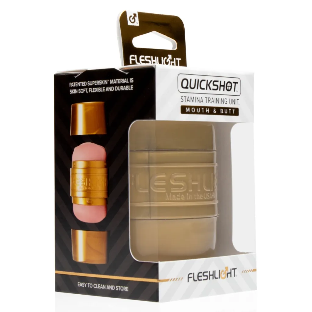 Fleshlight Quickshot STU, тілесний — фото 8