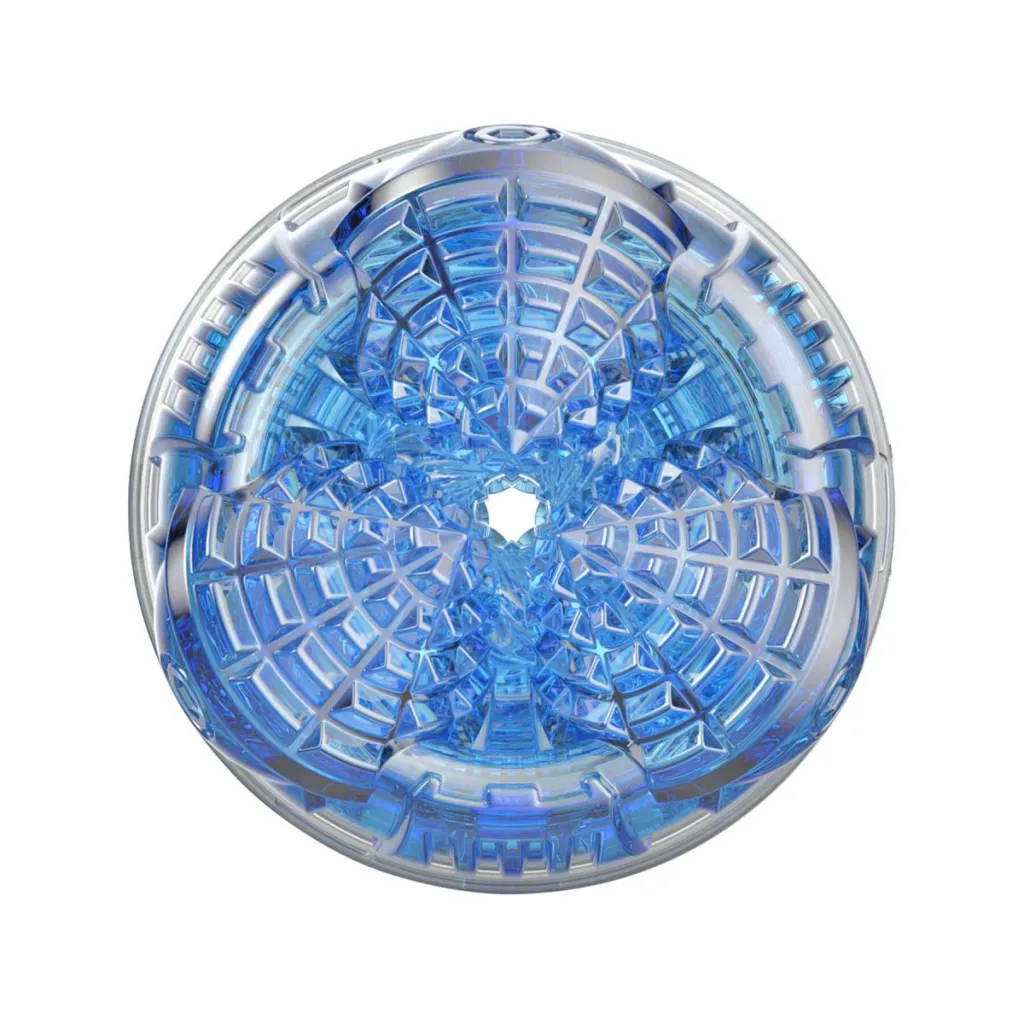 Fleshlight Turbo Core Blue Ice, блакитний — фото 3
