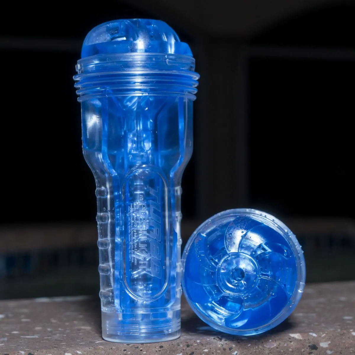 Fleshlight Turbo Thrust Blue Ice, блакитний — фото 3