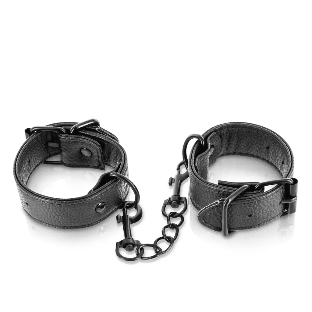 Fetish Tentation Adjustable Handcuffs, чорний — фото 2