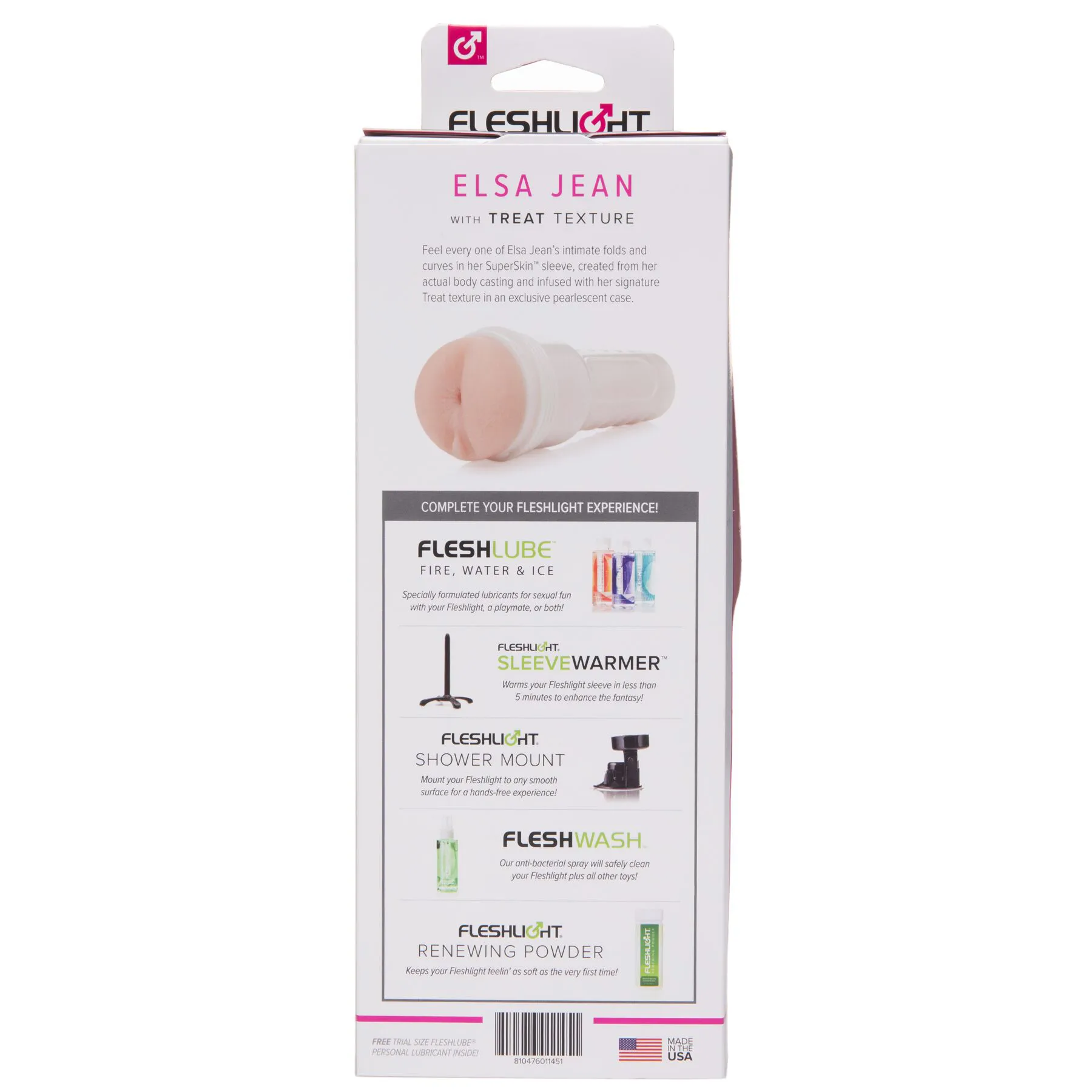 Fleshlight Girls Elsa Jean Treat, тілесний — фото 8