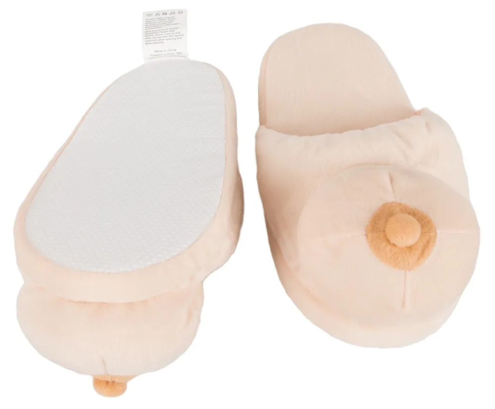Orion Boob Slippers, бежевий — фото 3
