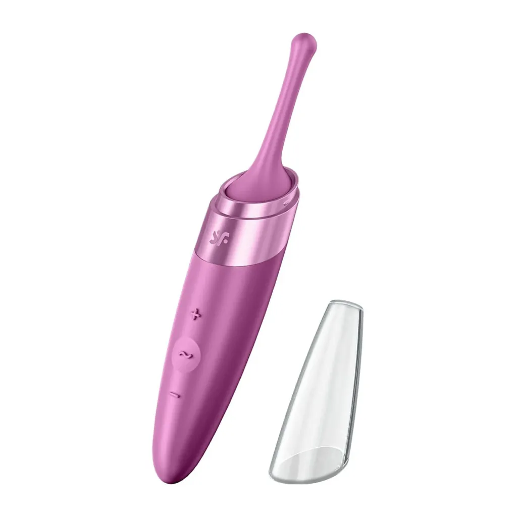 Кліторальний вібратор Satisfyer Twirling Delight з прозорою кришкою
