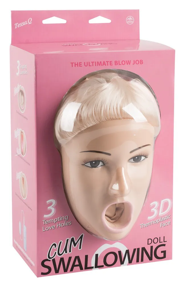 Orion Cum Swallowing Doll Tessa Q, тілесний — фото 7