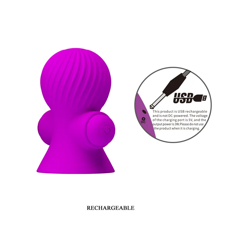LyBaile Pretty Love Nipple Sucker, фіолетовий — фото 8