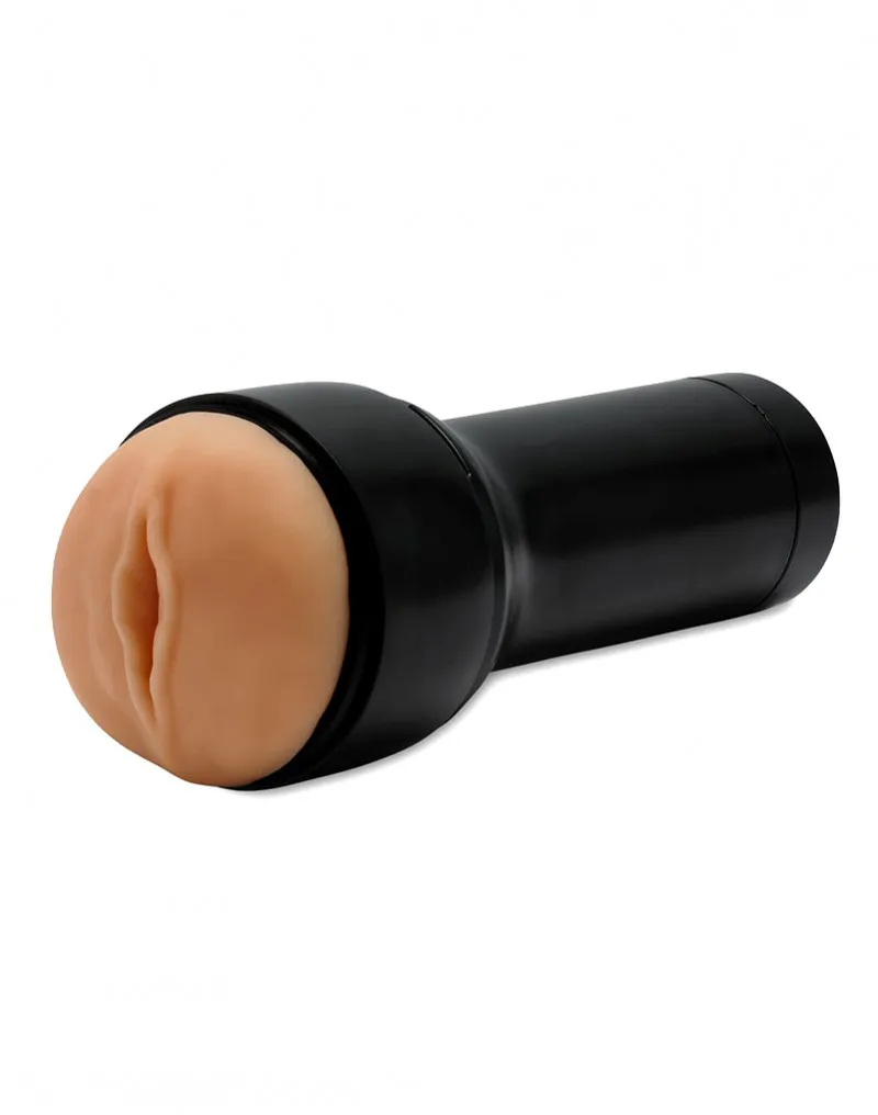 Мастурбатор-вагіна Kiiroo Feel Stroker Light Brown у пластиковому корпусі з кришкою