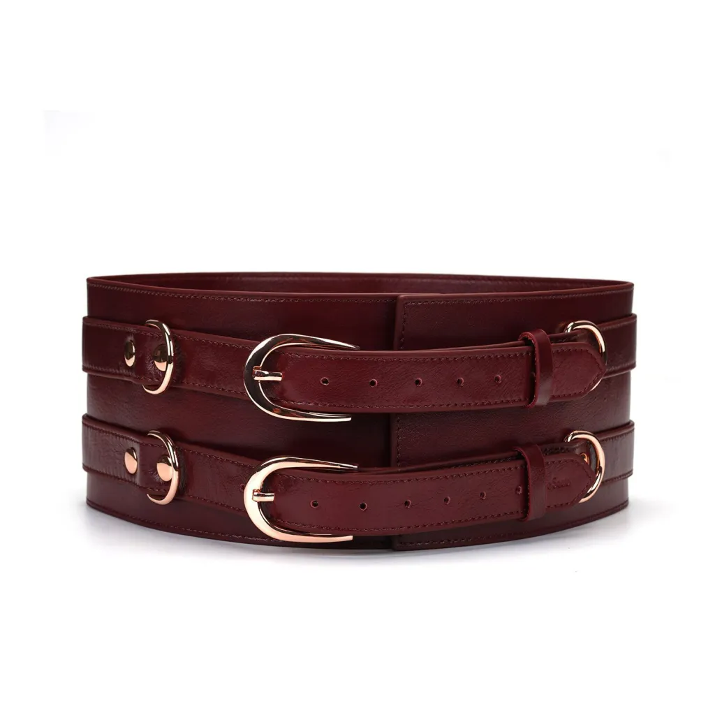 Liebe Seele Wine Red Waist Cuff, L