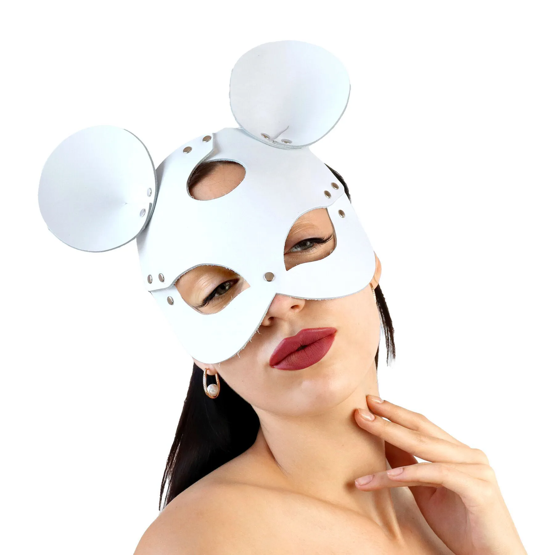 Art of Sex Mouse Mask, білий