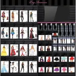 Leg Avenue Allure Multi Color Wig — фото 3