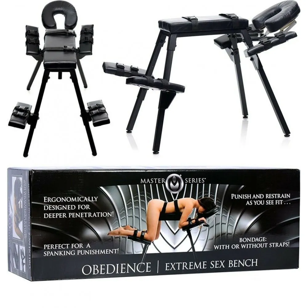 БДСМ-лава Master Series Extreme Sex Bench з м'якими опорами і ременями