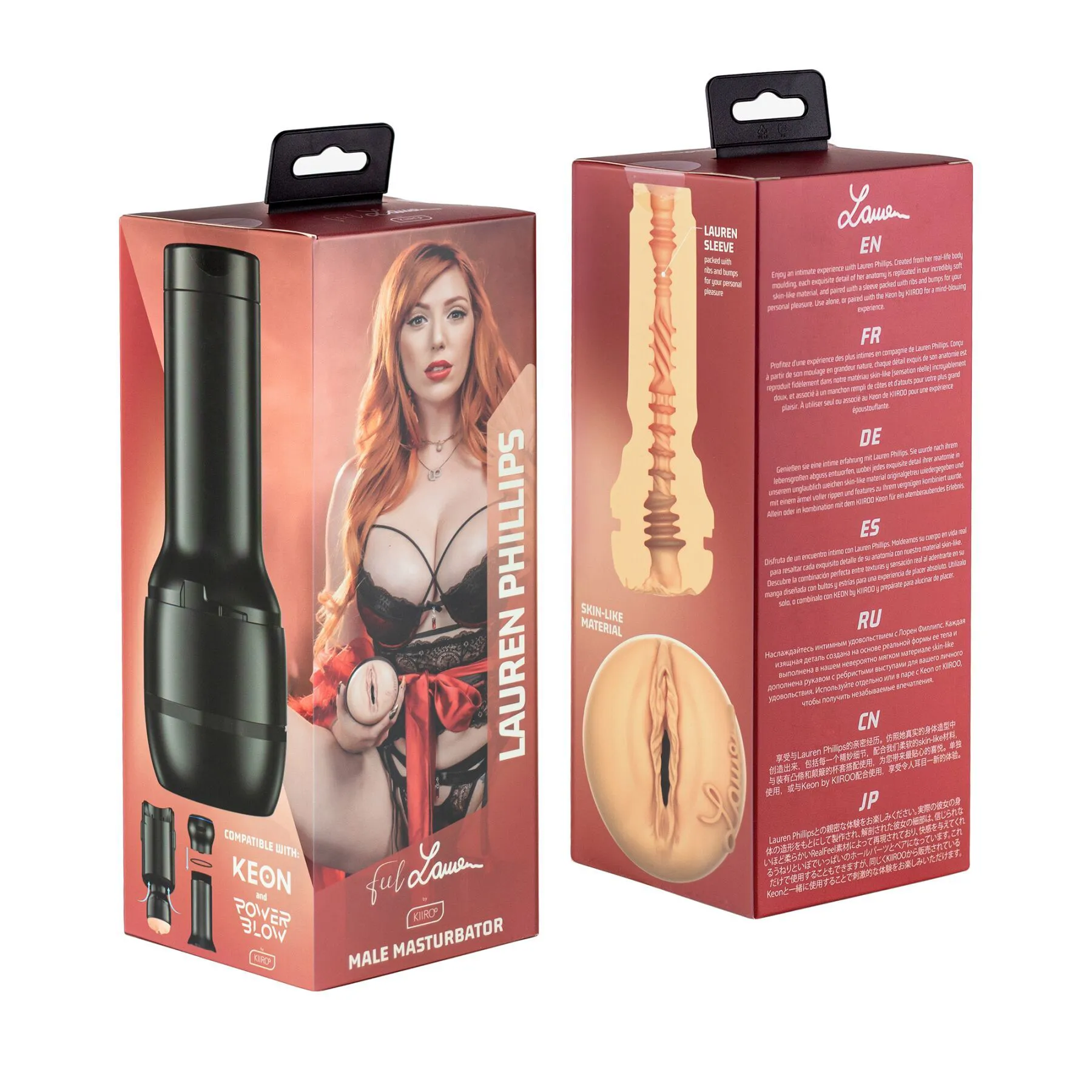 Kiiroo Feel Lauren Phillips PBC, тілесний — фото 8