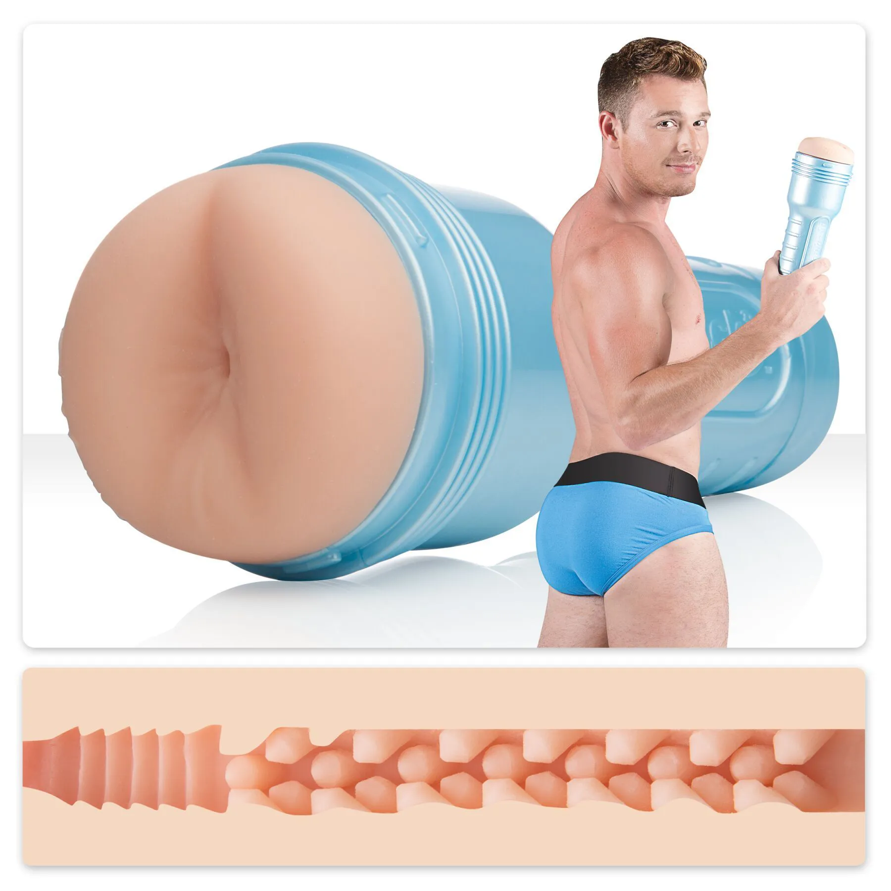 Мастурбатор Fleshjack Boys Brent Corrigan Bliss у футлярі