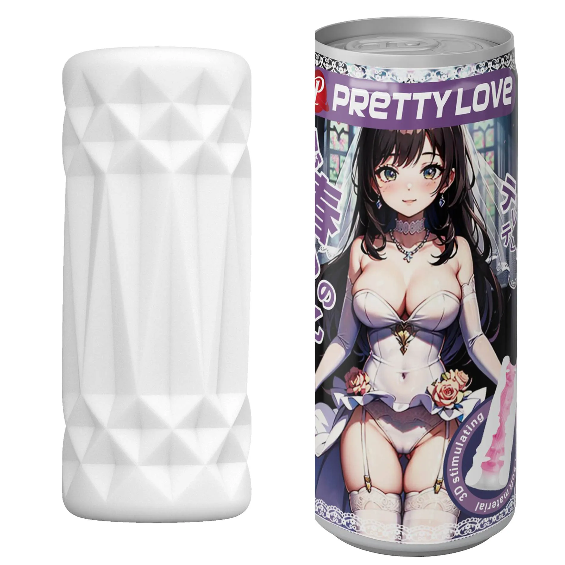 Pretty Love Pop-Top Can, фіолетовий