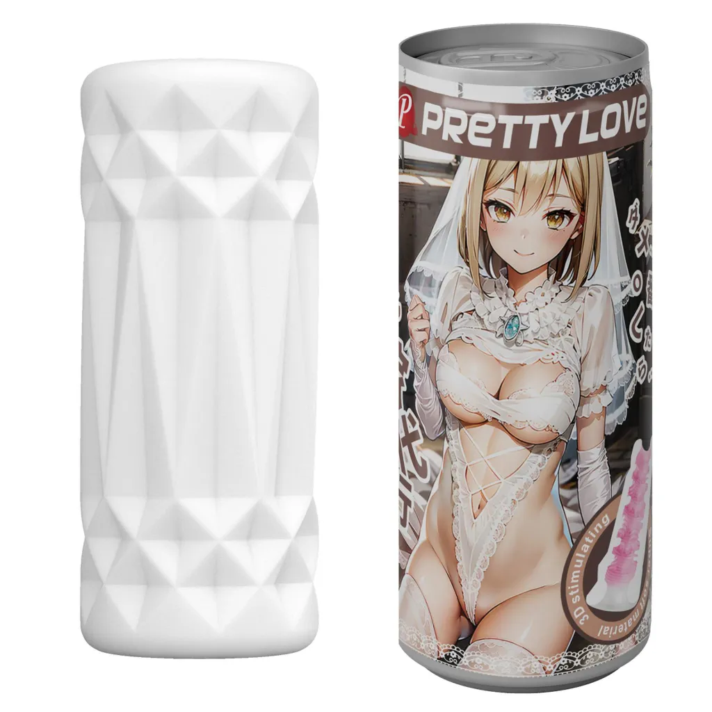 Pretty Love Pop-Top Can, білий