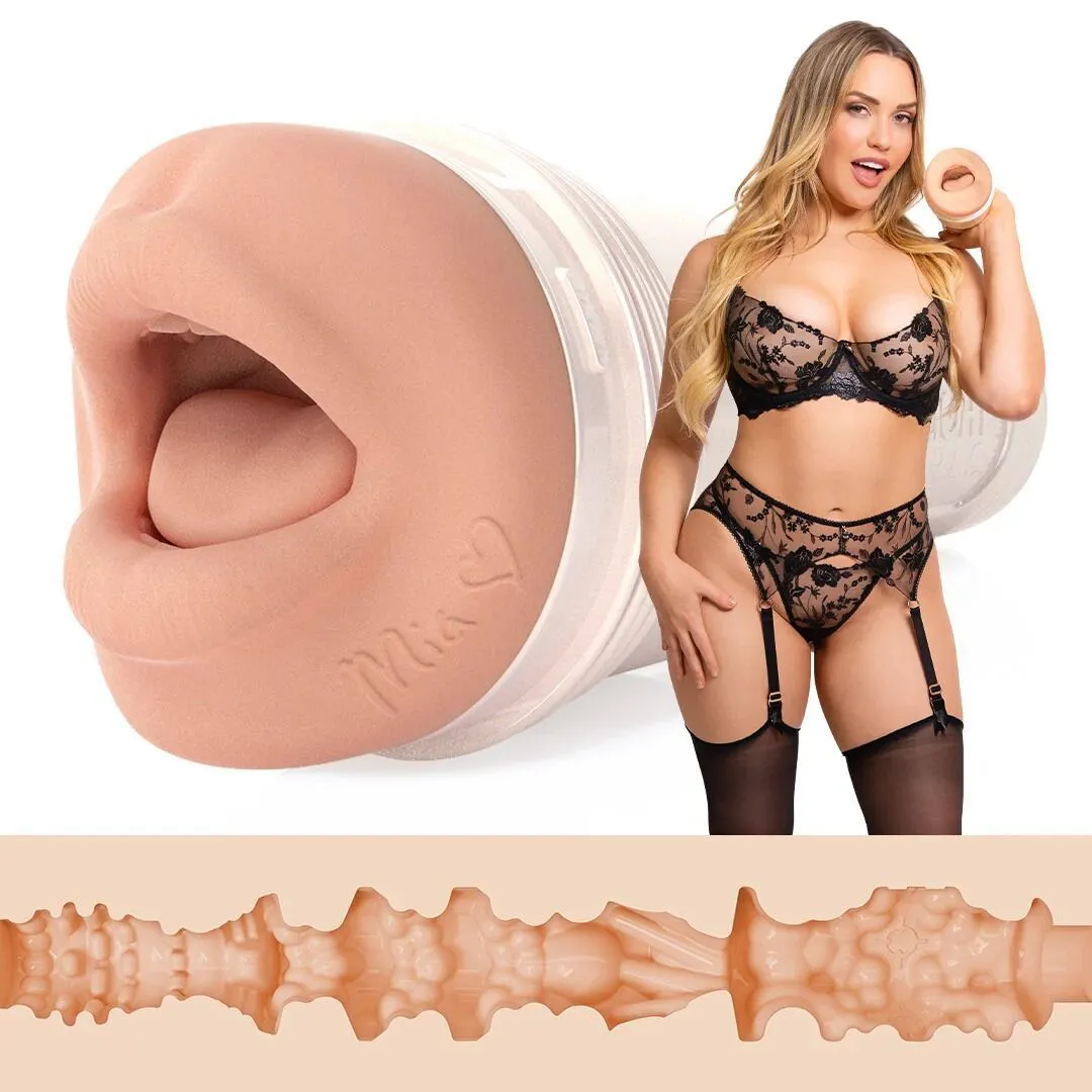 Мастурбатор-ротик Fleshlight Girls Mia Malkova Headshot у перламутровому кейсі