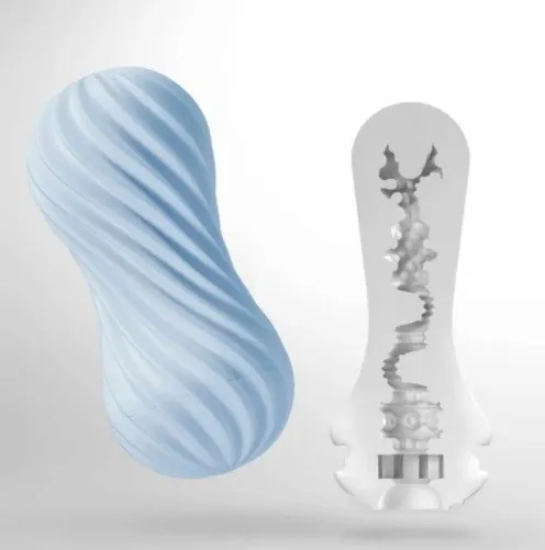 Tenga Flex Bubbly, блакитний — фото 4