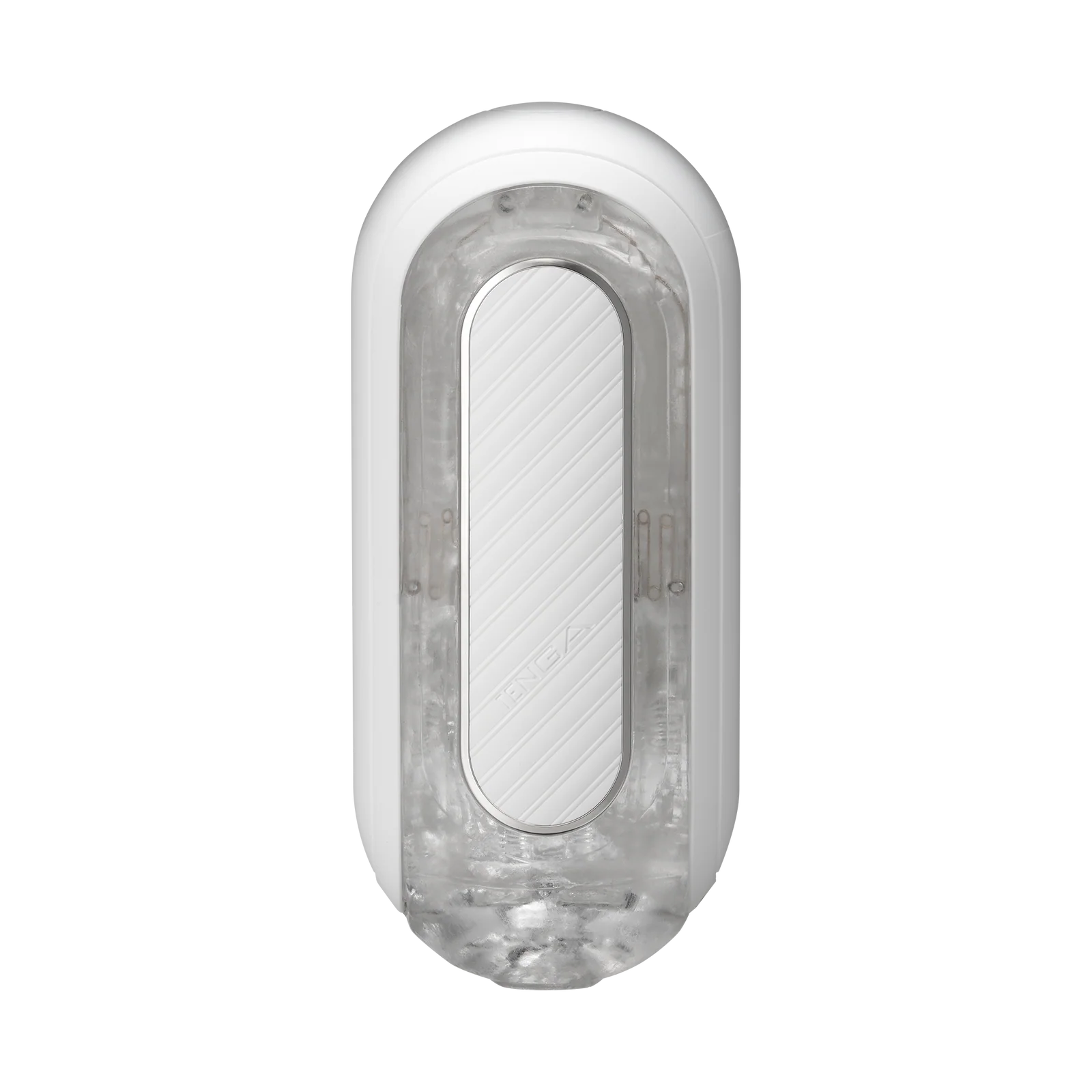 Мастурбатор Tenga Zero Flip Gravity з розкритим корпусом