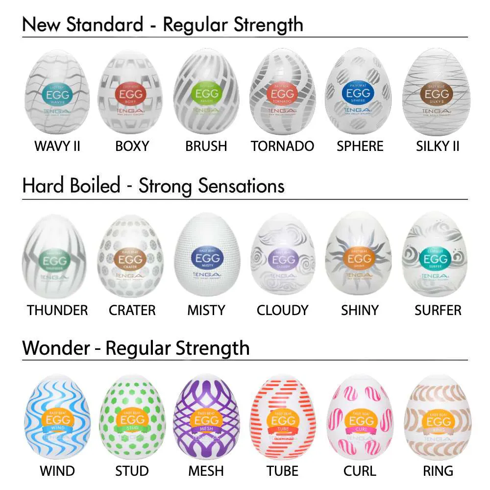 Tenga Standard Egg Silky II, коричневий — фото 3
