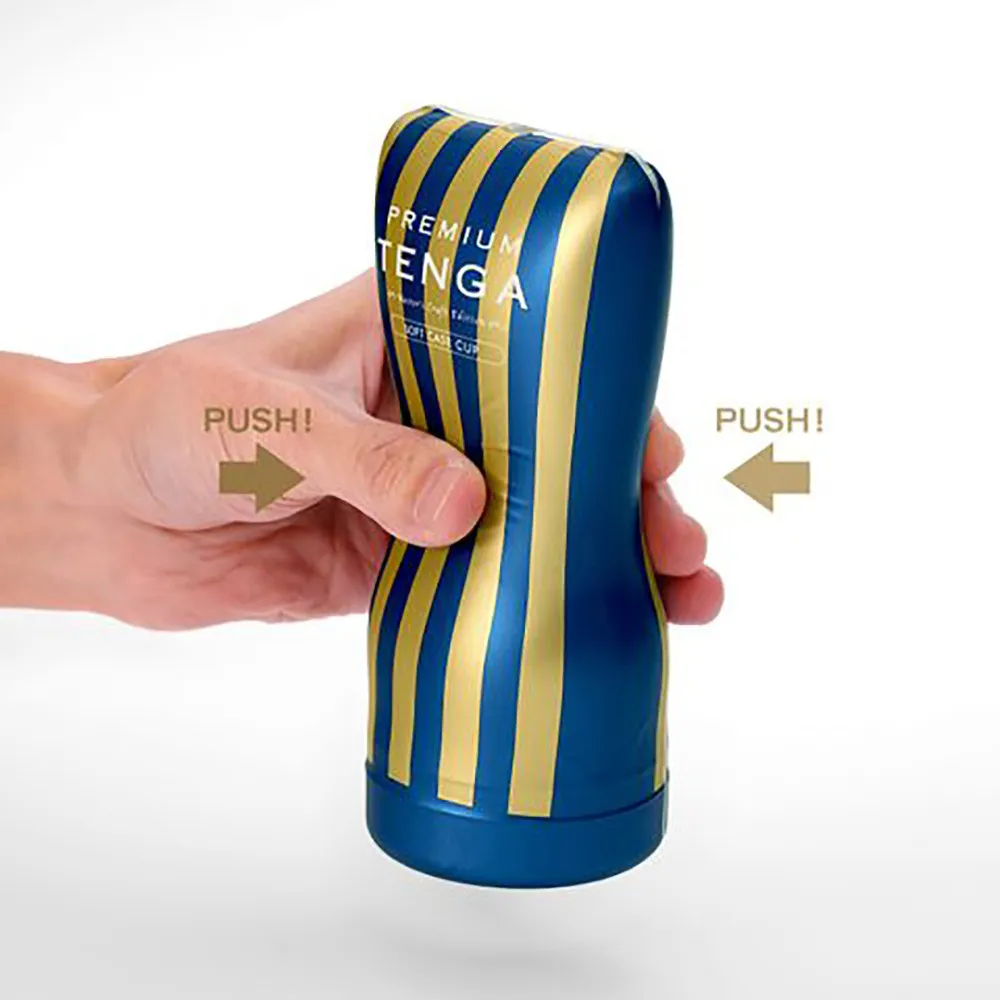 Tenga Premium Soft Case Cup, білий — фото 5