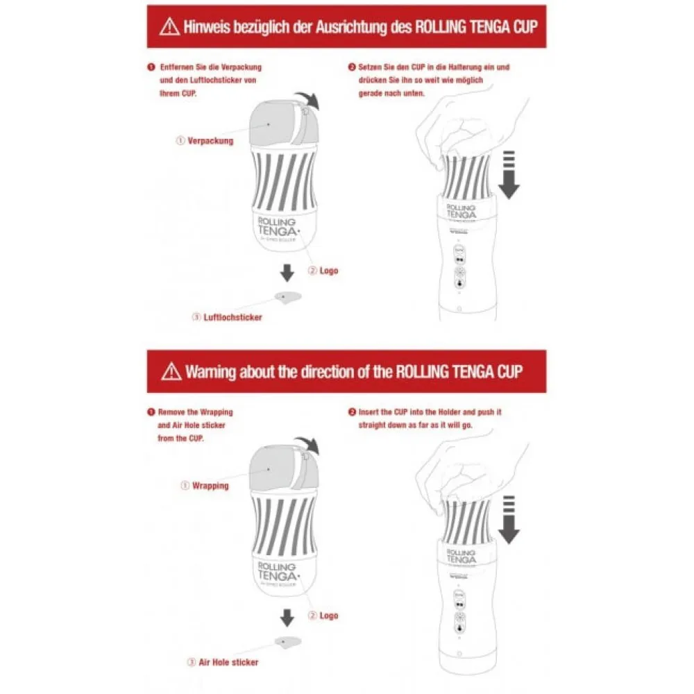 Tenga Rolling Tenga Gyro Roller Cup Strong, черный — фото 6