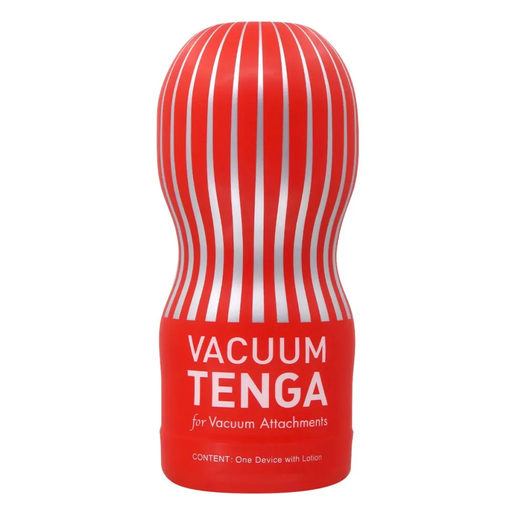 Мастурбатор Tenga Vacuum Cup з наклейкою на отворі для повітря