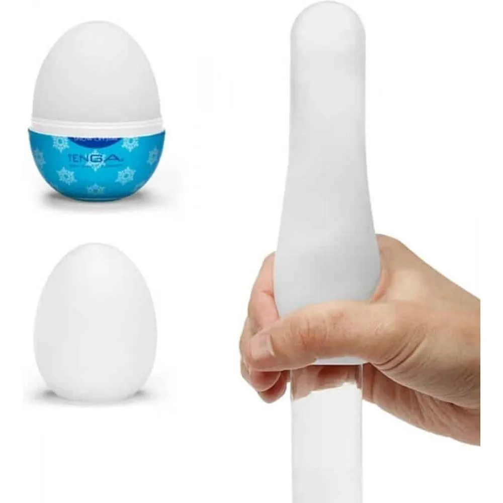Tenga Egg Snow Crystal, білий — фото 3