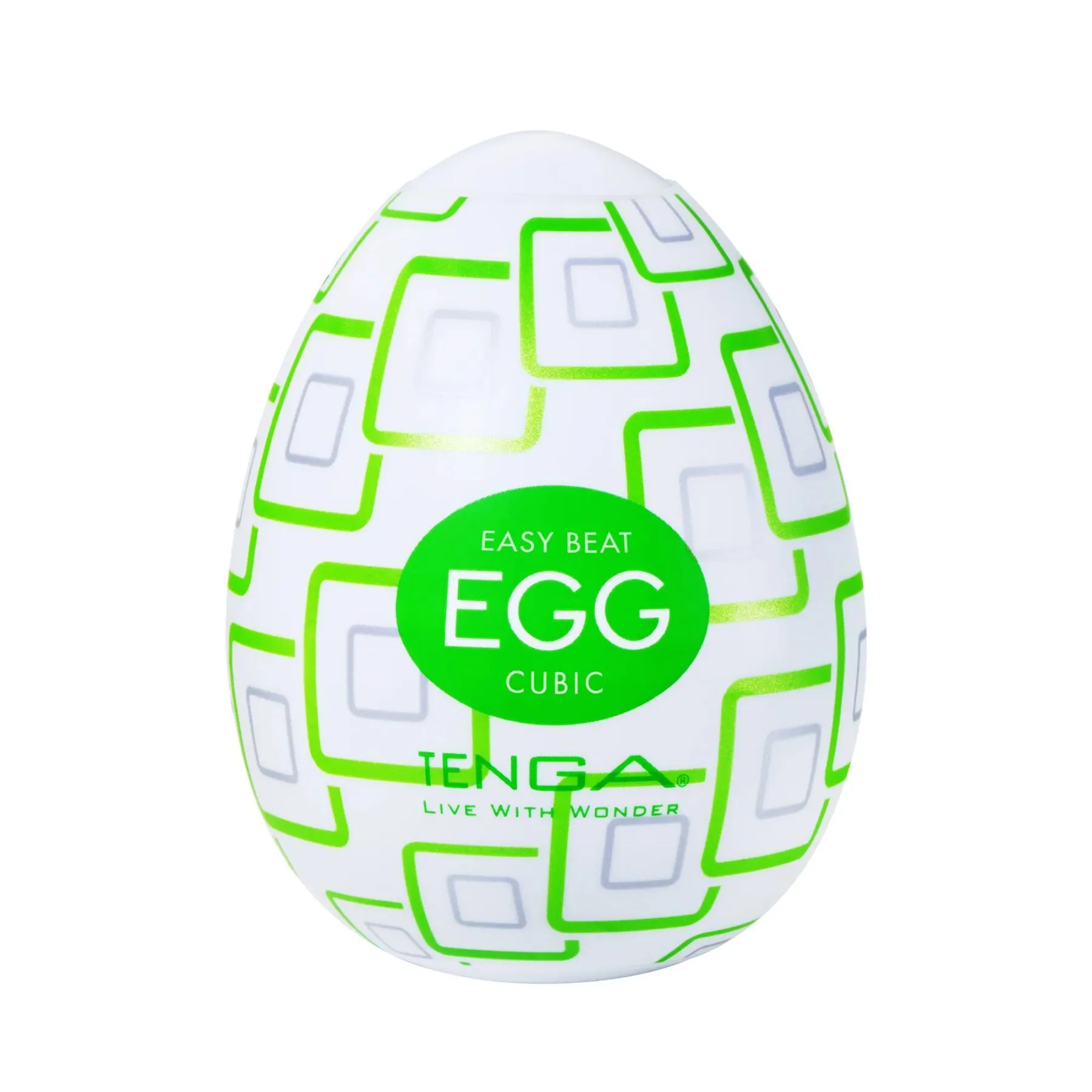 Мастурбатор-яйце Tenga Egg Cubic у шкаралупі