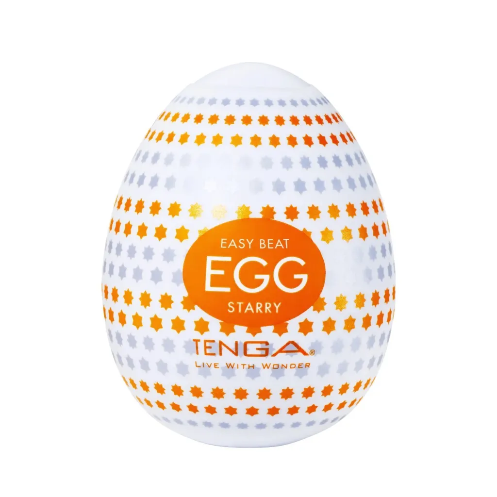 Мастурбатор-яйце Tenga Egg Starry у шкаралупі