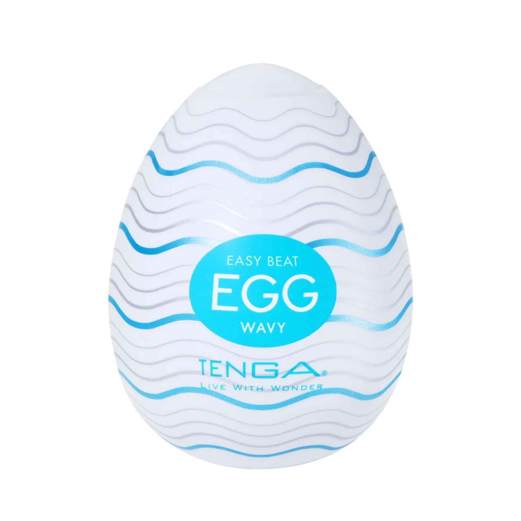 Мастурбатор-яйце Tenga Egg Wavy у шкаралупі